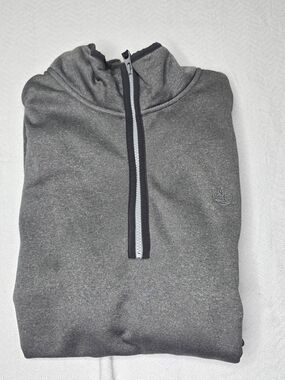 Timberland Men’s XL Gray 1/4 Zip Pullover Fleece Sweatshirt